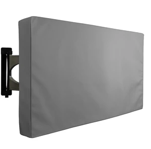 KHOMO Gear Outdoor TV Cover Universal Weatherproof Protector for 40-42 Inch TV - Fits Most Mounts & Brackets, Grey (VC-tv-cover-40-grey) KHOMO Gear Outdoor TV Cover Universal Weatherproof Protector for 40-42 Inch TV - Fits Most Mounts & Brackets, Grey (VC-tv-cover-40-grey)