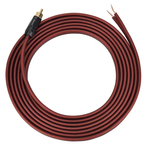 Yuchenfeng Gold-Plated RCA to Bare Wire Speaker Cable - 14AWG OFC Copper Audio Cable for Subwoofers, Amps & Home Theater, Dual PVC Shielded, Zero-Noise(30FT) Yuchenfeng Gold-Plated RCA to Bare Wire Speaker Cable - 14AWG OFC Copper Audio Cable for Subwoofers, Amps & Home Theater, Dual PVC Shielded, Zero-Noise(30FT)