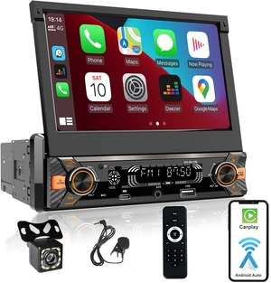 Alondy Single Din Car Radio Touchscreen with Wireless CarPlay Alondy Single Din Car Radio Touchscreen with Wireless CarPlay