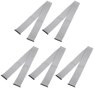 MECCANIXITY 5Pcs IDC Connector Flat Ribbon Cable 50 Pins 75cm Length MECCANIXITY 5Pcs IDC Connector Flat Ribbon Cable 50 Pins 75cm Length