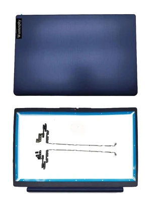 New Replacement Laptop LCD Back Cover Rear Top Case Lid with Hinges and Front Bezel Frame for Lenovo ideapad 3-15ITL6 3-15ADA6 3-15ALC6 15IAU7 15ABA7 5CB1B60415 5B30S18993 5H50S29057 (Blue) New Replacement Laptop LCD Back Cover Rear Top Case Lid with Hinges and Front Bezel Frame for Lenovo ideapad 3-15ITL6 3-15ADA6 3-15ALC6 15IAU7 15ABA7 5CB1B60415 5B30S18993 5H50S29057 (Blue)