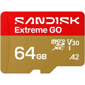 SanDisk 64 GB Class 10/UHS-I (U3) V30 microSDXC SanDisk 64 GB Class 10/UHS-I (U3) V30 microSDXC
