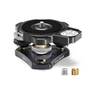RAUBAY Tripod Leveling Base for Seestar S50, 6 Adjust, 1/4", LB-01 RAUBAY Tripod Leveling Base for Seestar S50, 6 Adjust, 1/4", LB-01