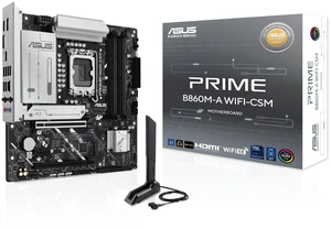 ASUS Prime B860M-A WiFi-CSM Offers DDR5, PCIe 5.0, Two M.2 Slots, Wi-Fi 6E, 2.5Gb Ethernet, USB Type-C, DisplayPort, HDMI, and M.2 heatsink for Optimal Performance ASUS Prime B860M-A WiFi-CSM Offers DDR5, PCIe 5.0, Two M.2 Slots, Wi-Fi 6E, 2.5Gb Ethernet, USB Type-C, DisplayPort, HDMI, and M.2 heatsink for Optimal Performance