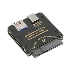 JSER USB 3.0 5Gbps Host to SFF-8482 SAS 29Pin Hard Disk Drive Raid Adapter with Chipset and Power Port Compatible withLaptop (Not Include 12V/3A Power Supply) JSER USB 3.0 5Gbps Host to SFF-8482 SAS 29Pin Hard Disk Drive Raid Adapter with Chipset and Power Port Compatible withLaptop (Not Include 12V/3A Power Supply)