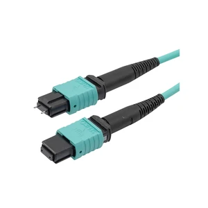 Simply45 SCP Male to Female EasyFiber Patch Cable, 6ft/1.8m, Aqua Simply45 SCP Male to Female EasyFiber Patch Cable, 6ft/1.8m, Aqua