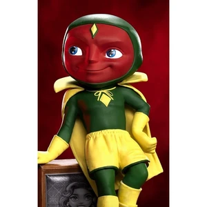Iron Studios - Minico Figurines: Wandavision (Vision - Halloween) Figure Iron Studios - Minico Figurines: Wandavision (Vision - Halloween) Figure