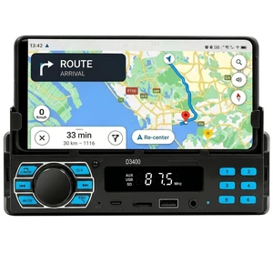 Single DIN Car Stereo Bluetooth Car Radio with FM/MP3/AUX USB Colorful Lights MP3 Player with Mobile Phone Holder Find a Car Single DIN Car Stereo Bluetooth Car Radio with FM/MP3/AUX USB Colorful Lights MP3 Player with Mobile Phone Holder Find a Car