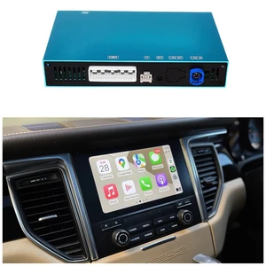 Premium Wireless CarPlay & Android Auto Retrofit Kit for Cayenne, Macan, 911, 718, Boxster & Cayman with PCM 4.0 (2017-2018) OEM+ Integration Module Premium Wireless CarPlay & Android Auto Retrofit Kit for Cayenne, Macan, 911, 718, Boxster & Cayman with PCM 4.0 (2017-2018) OEM+ Integration Module