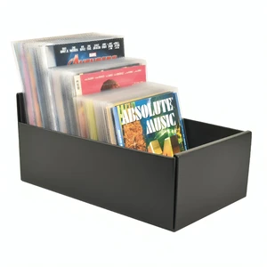 Tarifold DVD and CD Storage Box, Holds 80 Sleeves, Durable Cardboard, Black Tarifold DVD and CD Storage Box, Holds 80 Sleeves, Durable Cardboard, Black