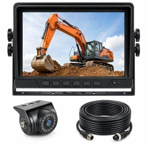 7-Inch 1 Split Touchable 128GB Large Audio Screen 1080P Backup Camera Monitor & Built-in DVR Video Recorder for RV Truck Trailer Rear Side Front Reversing View Wired System Image Waterproof 7-Inch 1 Split Touchable 128GB Large Audio Screen 1080P Backup Camera Monitor & Built-in DVR Video Recorder for RV Truck Trailer Rear Side Front Reversing View Wired System Image Waterproof