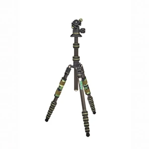 3 Legged Thing Punks Brian 2.0 Carbon Fibre Travel-Friendly Tripod - Compact & Adjustable Camera Tripod with Three Detachable Legs (Moss Green) 3 Legged Thing Punks Brian 2.0 Carbon Fibre Travel-Friendly Tripod - Compact & Adjustable Camera Tripod with Three Detachable Legs (Moss Green)