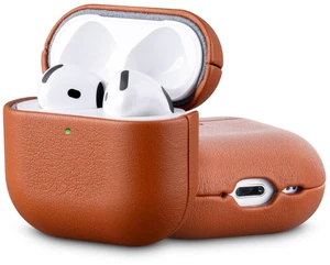 HanFab Envelop Series - Leather Case for AirPods 5 / AirPods 4 - Brown HanFab Envelop Series - Leather Case for AirPods 5 / AirPods 4 - Brown