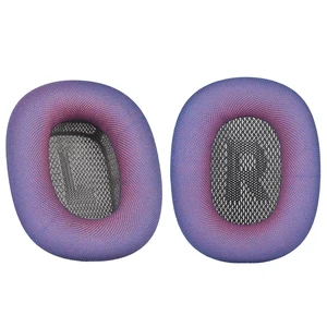 Damex mesh Fabric earpads for airpods max Ear Cushions,Compatible with airpods max Ear Pads(2024 Version),Noise Cancelling, Breathable,Magnetic mounting, not Falling Off (Gradient Purple) Damex mesh Fabric earpads for airpods max Ear Cushions,Compatible with airpods max Ear Pads(2024 Version),Noise Cancelling, Breathable,Magnetic mounting, not Falling Off (Gradient Purple)