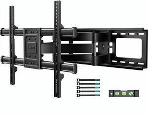 BONTEC Full Motion TV Wall Mount for 37-90 Inch TVs, Heavy Duty Swivel Tilt BONTEC Full Motion TV Wall Mount for 37-90 Inch TVs, Heavy Duty Swivel Tilt