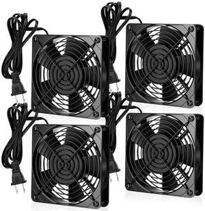 Glooglitter 120v Ac Cooling Muffin Fans, Exhaust Fans,4 Pack,120mm*25mm Glooglitter 120v Ac Cooling Muffin Fans, Exhaust Fans,4 Pack,120mm*25mm