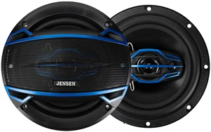 Jensen JS6504 6.5" 4-Way Car Speakers Pair 160W Peak 40W RMS Coaxial Set Jensen JS6504 6.5" 4-Way Car Speakers Pair 160W Peak 40W RMS Coaxial Set