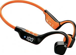 Arciea Bone Conduction Headphones, 14H Playtime Bluetooth 6.0 Open-Ear Earbuds with Mic, IPX5 Waterproof Lightweight Headset, Wireless Sport Earphones for Running, Cycling,Gym (Vibrant Orange Arciea Bone Conduction Headphones, 14H Playtime Bluetooth 6.0 Open-Ear Earbuds with Mic, IPX5 Waterproof Lightweight Headset, Wireless Sport Earphones for Running, Cycling,Gym (Vibrant Orange