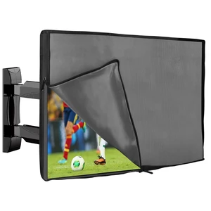 kwmobile Outdoor TV Cover 49-50" TV Cover Outdoor - Television Case - Exterior Shield for Outside Storage with Zipper - Dark Grey kwmobile Outdoor TV Cover 49-50" TV Cover Outdoor - Television Case - Exterior Shield for Outside Storage with Zipper - Dark Grey