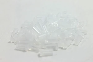 Fiber Optic Plastic Universal Dust Cap For 1.25mm Ferrules. Fits LC and MU Connectors. 100pcs/pack, Clear Color Fiber Optic Plastic Universal Dust Cap For 1.25mm Ferrules. Fits LC and MU Connectors. 100pcs/pack, Clear Color