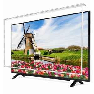 50" TV Screen Protector Crystal Clear Clarity for Most TVs - TV Screen Protector Firm - Fits OLED, QLED, LED, and LCD and Most TVs - TV Screen Protection Shield for 50 inch TV 50" TV Screen Protector Crystal Clear Clarity for Most TVs - TV Screen Protector Firm - Fits OLED, QLED, LED, and LCD and Most TVs - TV Screen Protection Shield for 50 inch TV