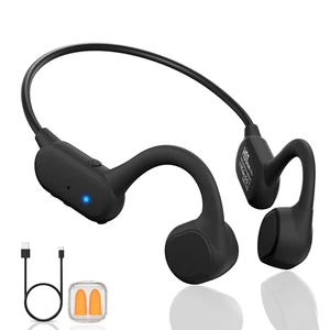 Cevinily Bone Conduction Headphones - Bluetooth 5.4 Wireless Open-Ear Headphones with Microphone, IPX5 Sweatproof Running Headset, 12Hrs Battery Life for Cycling, Hiking, Workout & Sports (Blac Cevinily Bone Conduction Headphones - Bluetooth 5.4 Wireless Open-Ear Headphones with Microphone, IPX5 Sweatproof Running Headset, 12Hrs Battery Life for Cycling, Hiking, Workout & Sports (Blac