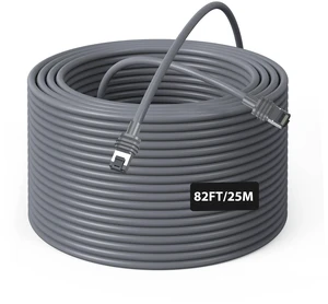 Starlink Cable 82FT/25M,Long Waterproof Replacement Ethernet Cord for Starlink MINI,Starlink Extension GEN 3 Cable Internet Kit,Outdoor CAT6 Cord for Starlink 4/4X/V3/V4/V5 Accessories,UV Resistant Starlink Cable 82FT/25M,Long Waterproof Replacement Ethernet Cord for Starlink MINI,Starlink Extension GEN 3 Cable Internet Kit,Outdoor CAT6 Cord for Starlink 4/4X/V3/V4/V5 Accessories,UV Resistant