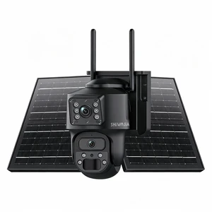 SHIWOJIA 4G 360PTZ Solar Camera for Off-Grid, Ubox Pro, 24/7 AOV Recording SHIWOJIA 4G 360PTZ Solar Camera for Off-Grid, Ubox Pro, 24/7 AOV Recording