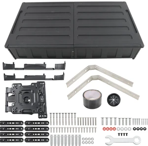 YSMN Weatherproof Hard Shell for Outdoor TV, Direct Wall Installation Included TV Wall Mount, 32-44 Inch, Black YSMN Weatherproof Hard Shell for Outdoor TV, Direct Wall Installation Included TV Wall Mount, 32-44 Inch, Black