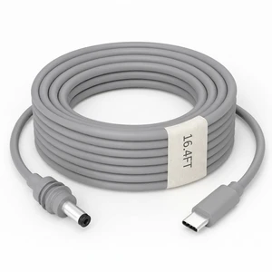 EARLA TEC Starlink Mini USB C to DC Cable, Replacement Power Cord 18AWG Waterproof Compatible with 100W+ PD Source 16.4FT/5M EARLA TEC Starlink Mini USB C to DC Cable, Replacement Power Cord 18AWG Waterproof Compatible with 100W+ PD Source 16.4FT/5M