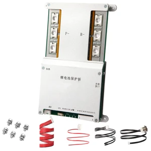 Li-ion LiFePO4 BMS 300A 4S-8S 12V-24V Lithum ion Battery Management System PCB Protection Board, with 2A Active Balancing Current for LiFePO4 Li-ion LTO Lithium Battery Pack Li-ion LiFePO4 BMS 300A 4S-8S 12V-24V Lithum ion Battery Management System PCB Protection Board, with 2A Active Balancing Current for LiFePO4 Li-ion LTO Lithium Battery Pack