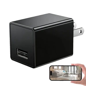 USB Charger Camera 1080P FHD WiFi Hidden Nanny Cam with App Live View, Motion Detection & Night Vision, Wireless Mini Security Camera for Home Office Baby Pet Monitoring USB Charger Camera 1080P FHD WiFi Hidden Nanny Cam with App Live View, Motion Detection & Night Vision, Wireless Mini Security Camera for Home Office Baby Pet Monitoring
