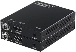 Avarro 0E-HDMIEX4KC HDMI Extender Over Single UTP, 4K@60Hz HDMI 1.4, HDCP 2.2, ESD & Surge Protection, Plug-and-Play Transmitter Receiver Kit, Up to 230 ft Over Cat6a/7, Black Avarro 0E-HDMIEX4KC HDMI Extender Over Single UTP, 4K@60Hz HDMI 1.4, HDCP 2.2, ESD & Surge Protection, Plug-and-Play Transmitter Receiver Kit, Up to 230 ft Over Cat6a/7, Black