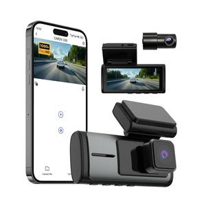 Dual Dash Cam, 1080P Front + 720P Rear, Wi-Fi App Control, Loop Recording, G-Sensor, No SD Card Included Dual Dash Cam, 1080P Front + 720P Rear, Wi-Fi App Control, Loop Recording, G-Sensor, No SD Card Included