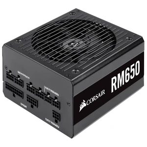 RM Series RM650, 650W 80 PLUS Gold Certified Fully Modular ATX PSU with 140mm Fan RM Series RM650, 650W 80 PLUS Gold Certified Fully Modular ATX PSU with 140mm Fan