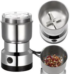 Electric Coffee Bean Grinder Nut Seed Herb Grind Spice Crusher Mill Blender NEW Electric Coffee Bean Grinder Nut Seed Herb Grind Spice Crusher Mill Blender NEW