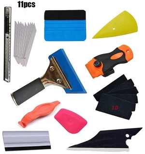 Idealforce 11Pcs Compact Car Window Tinting Tools Kit, Bubble-Free Vinyl Wrap Application Film Tool Set, Includes Soft Sturdy Squeegee, Automotive Window Film Repair & Maintenance Tools Idealforce 11Pcs Compact Car Window Tinting Tools Kit, Bubble-Free Vinyl Wrap Application Film Tool Set, Includes Soft Sturdy Squeegee, Automotive Window Film Repair & Maintenance Tools