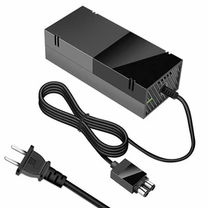 Idealforce AC Adapter Power Supply Brick with Power Cord for Microsoft Xbox One Console, 100-240V Universal PSU Charger Replacement for Xbox One Gaming Console Idealforce AC Adapter Power Supply Brick with Power Cord for Microsoft Xbox One Console, 100-240V Universal PSU Charger Replacement for Xbox One Gaming Console