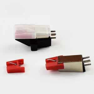 Idealforce 2 Pcs Vinyl Turntable Cartridge with Needle Stylus, Replacement Phono Cartridge Needle Kit for Vintage LP Record Player, Turntable Accessories for Vinyl Record Listening Idealforce 2 Pcs Vinyl Turntable Cartridge with Needle Stylus, Replacement Phono Cartridge Needle Kit for Vintage LP Record Player, Turntable Accessories for Vinyl Record Listening