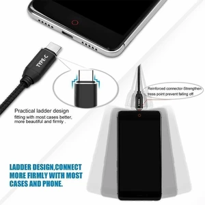 Idealforce 2-Pack 3Ft USB-A to USB-C Fast Charging Cable, 3A Braided Type C Charger Cord, Support Rapid Charging & Data Sync for Android Phones and USB-C Devices Idealforce 2-Pack 3Ft USB-A to USB-C Fast Charging Cable, 3A Braided Type C Charger Cord, Support Rapid Charging & Data Sync for Android Phones and USB-C Devices