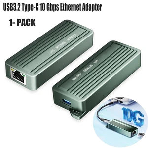 Idealforce Realtek RTL8159 USB3.2 Type-C to RJ45 10G Ethernet Network Adapter, High Speed USB C Gigabit LAN Converter, Portable Wired Network Card for Laptop, Desktop PC and Other Type-C Enabled Devic Idealforce Realtek RTL8159 USB3.2 Type-C to RJ45 10G Ethernet Network Adapter, High Speed USB C Gigabit LAN Converter, Portable Wired Network Card for Laptop, Desktop PC and Other Type-C Enabled Devic
