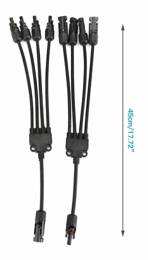 Y Branch Solar Panel Cable Wire Connector MMF FFM Set Wire T Splitter Waterproof Y Branch Solar Panel Cable Wire Connector MMF FFM Set Wire T Splitter Waterproof