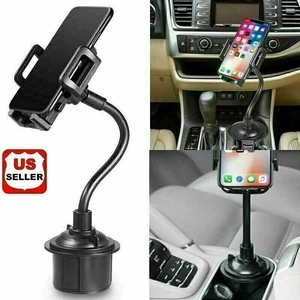 Idealforce Universal Car Cup Holder Phone Mount, Adjustable Gooseneck Cell Phone Cradle Compatible with iPhone Samsung Idealforce Universal Car Cup Holder Phone Mount, Adjustable Gooseneck Cell Phone Cradle Compatible with iPhone Samsung