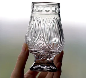Idealforce 8oz / 250ml Hand Cut Clear Glencairn Whiskey Glass, Old Fashioned Crystal Nosing Tasting Cup for Bar and Home Idealforce 8oz / 250ml Hand Cut Clear Glencairn Whiskey Glass, Old Fashioned Crystal Nosing Tasting Cup for Bar and Home