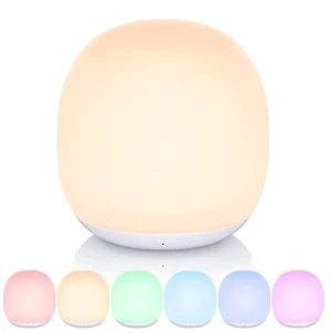 Idealforce Rechargeable Egg LED Baby Night Light, Dimmable 8 RGB Color Changing, Touch Control, 1H Timer, Tumbler Eye-Caring Lamp for Kids Bedroom Nursery Idealforce Rechargeable Egg LED Baby Night Light, Dimmable 8 RGB Color Changing, Touch Control, 1H Timer, Tumbler Eye-Caring Lamp for Kids Bedroom Nursery