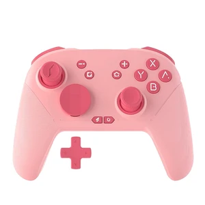 Idealforce Wireless Switch Pro Controller Gamepad, Pink, ALPS Joysticks, Built-in Vibration & Turbo Function, Wireless Gaming Controller Compatible with Switch Console for Video Game Playing Idealforce Wireless Switch Pro Controller Gamepad, Pink, ALPS Joysticks, Built-in Vibration & Turbo Function, Wireless Gaming Controller Compatible with Switch Console for Video Game Playing