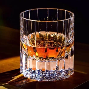 Idealforce 8oz K9 Crystal Cut Whiskey Glasses, Heavy Clear Old Fashioned Rocks Tumbler, Japanese Kiriko Style Hand Cut Crystal Drinking Cup Idealforce 8oz K9 Crystal Cut Whiskey Glasses, Heavy Clear Old Fashioned Rocks Tumbler, Japanese Kiriko Style Hand Cut Crystal Drinking Cup