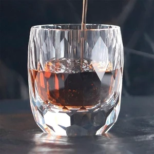 Idealforce 8oz Hand Cut Crystal Whiskey Glass, Edo Kiriko Style Luxury Clear Diamond Tumbler, Old Fashioned Rocks Cup for Bourbon, Scotch and Cocktails Idealforce 8oz Hand Cut Crystal Whiskey Glass, Edo Kiriko Style Luxury Clear Diamond Tumbler, Old Fashioned Rocks Cup for Bourbon, Scotch and Cocktails