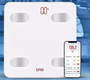 Idealforce Digital Bathroom Scale for Body Weight, 400lb/180kg Digital Weighing Scale with Backlit LED/LCD Display, Smart Electronic Bathroom Scale Sync with APP Idealforce Digital Bathroom Scale for Body Weight, 400lb/180kg Digital Weighing Scale with Backlit LED/LCD Display, Smart Electronic Bathroom Scale Sync with APP