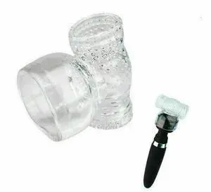 Idealforce TPE Clear Male Humming Bird Attachment, Replacement Accessory Fit for Hitachi Magic Wand Massager, Massager Accessory Idealforce TPE Clear Male Humming Bird Attachment, Replacement Accessory Fit for Hitachi Magic Wand Massager, Massager Accessory